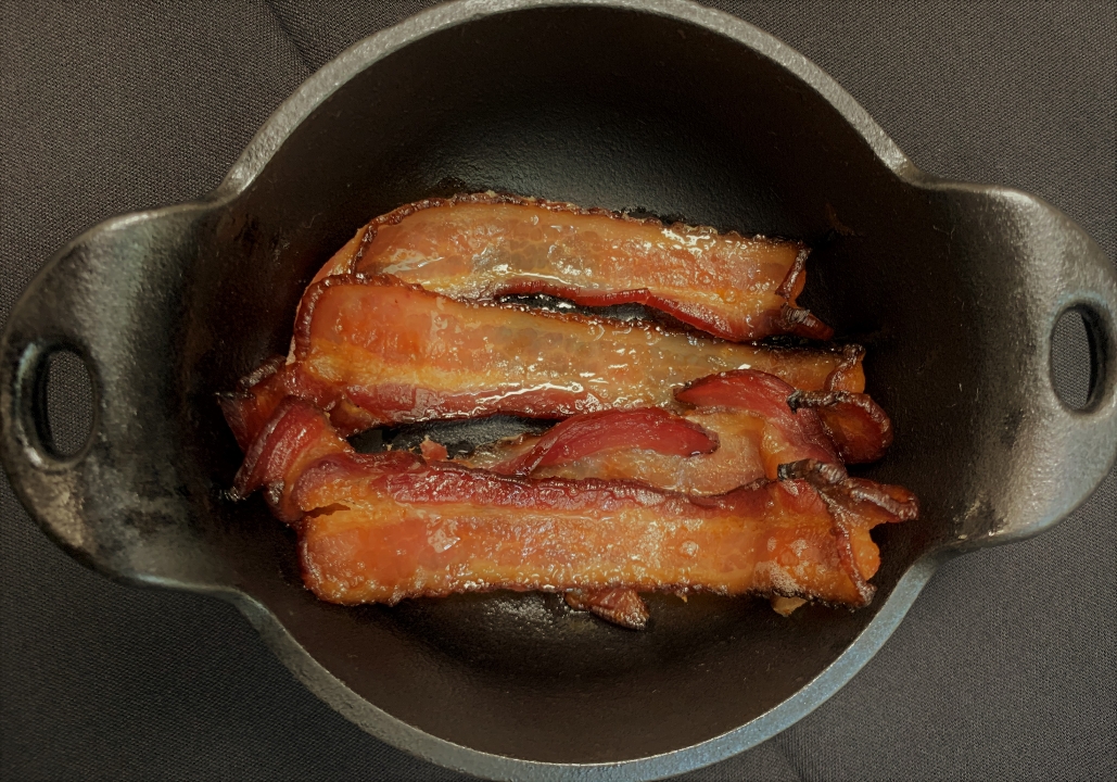 Order Thick-Cut Applewood Bacon food online from Simply Crepes store, Raleigh on bringmethat.com