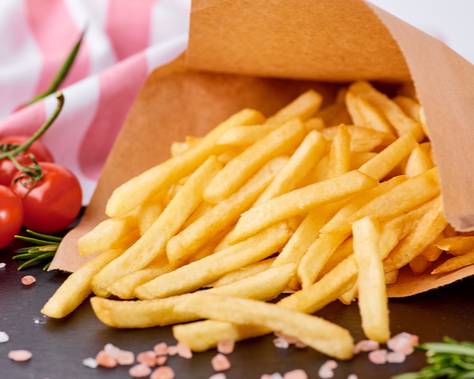 Order Basket of French Fries food online from The Burger Bae store, Anchorage on bringmethat.com