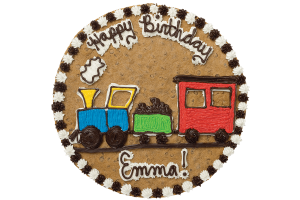 Order Train Cookie Cake food online from American Deli on Broad St. store, Athens on bringmethat.com