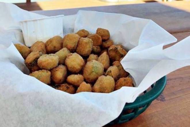 Order Fried Okra Basket food online from Flying Fish - Arlington store, Arlington on bringmethat.com