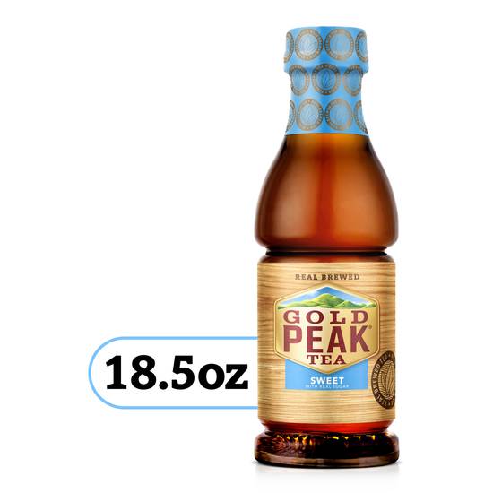 Order Gold Peak Sweetened Black Iced Tea Drink (18.5 oz) food online from Rite Aid store, Painesville on bringmethat.com
