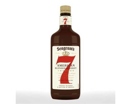 Order Seagrams 7 Crown, 750mL whiskey (40.0% ABV) food online from Cold Spring Liquor store, Liberty Hill on bringmethat.com