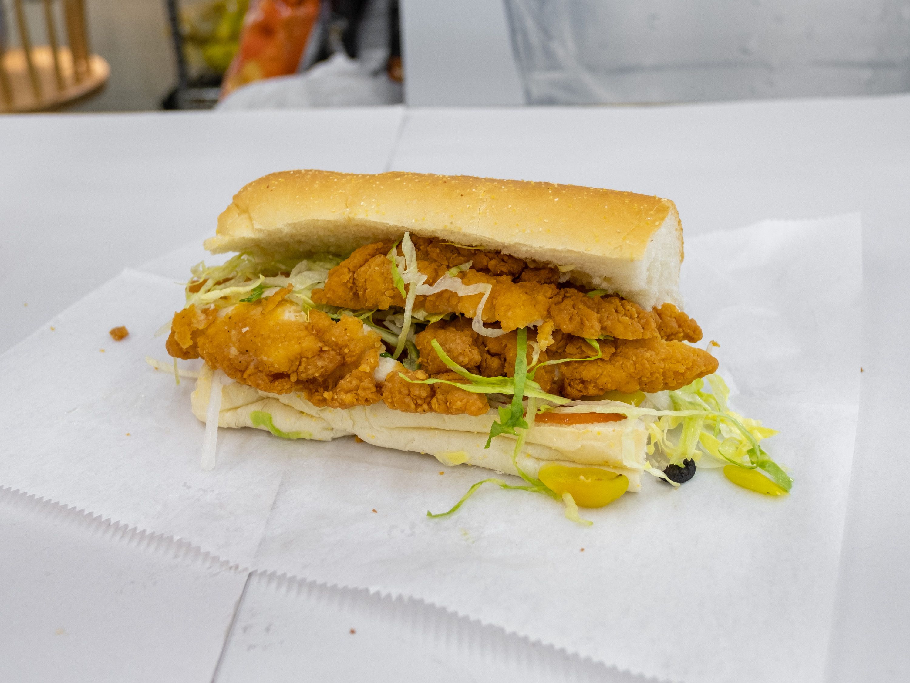 Order Chicken Tender Sub food online from Quick Stop Food Mart store, Columbia on bringmethat.com
