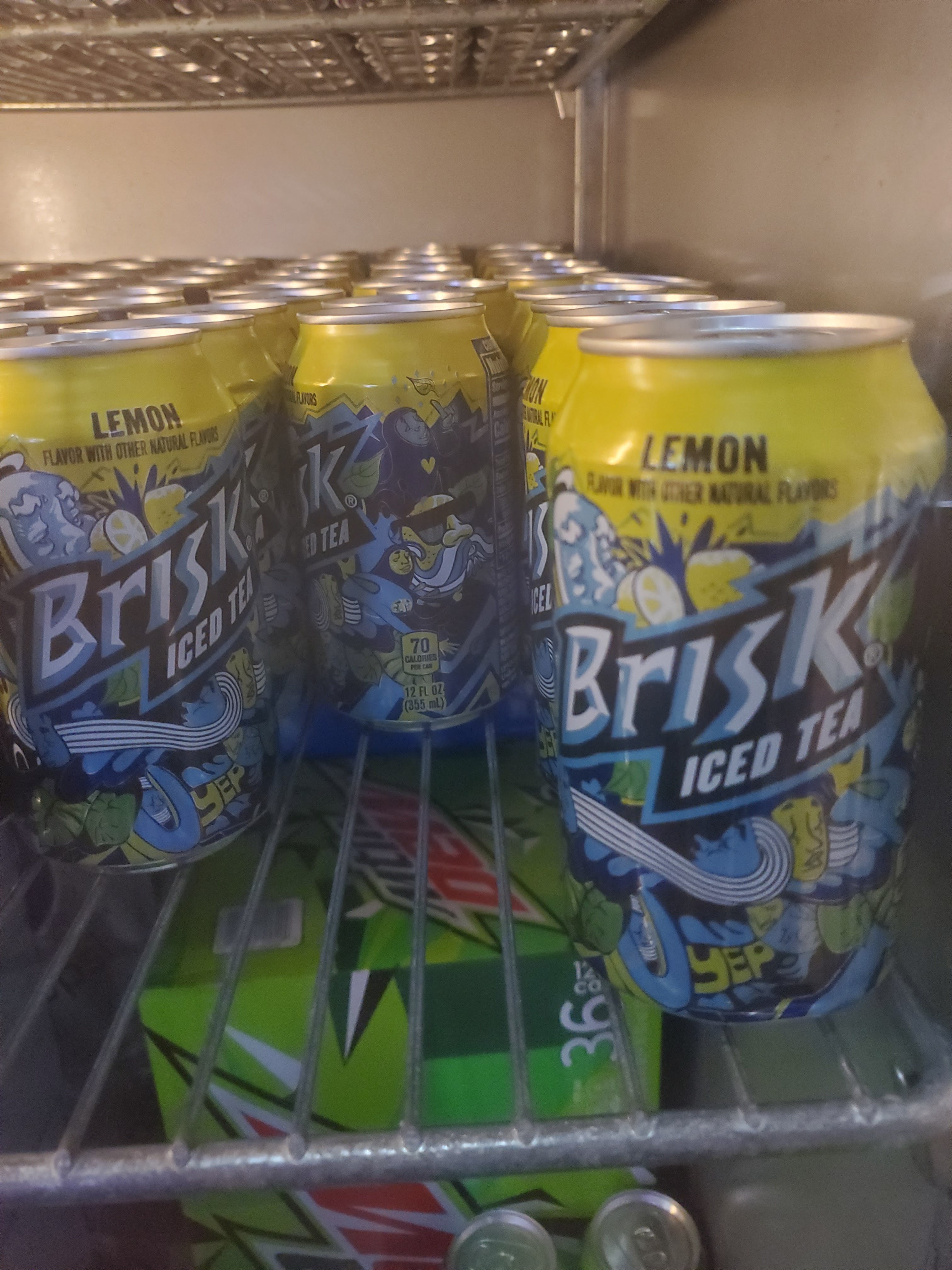 Order Brisk Iced Tea - Can food online from Pizza Cucina store, Oswego on bringmethat.com