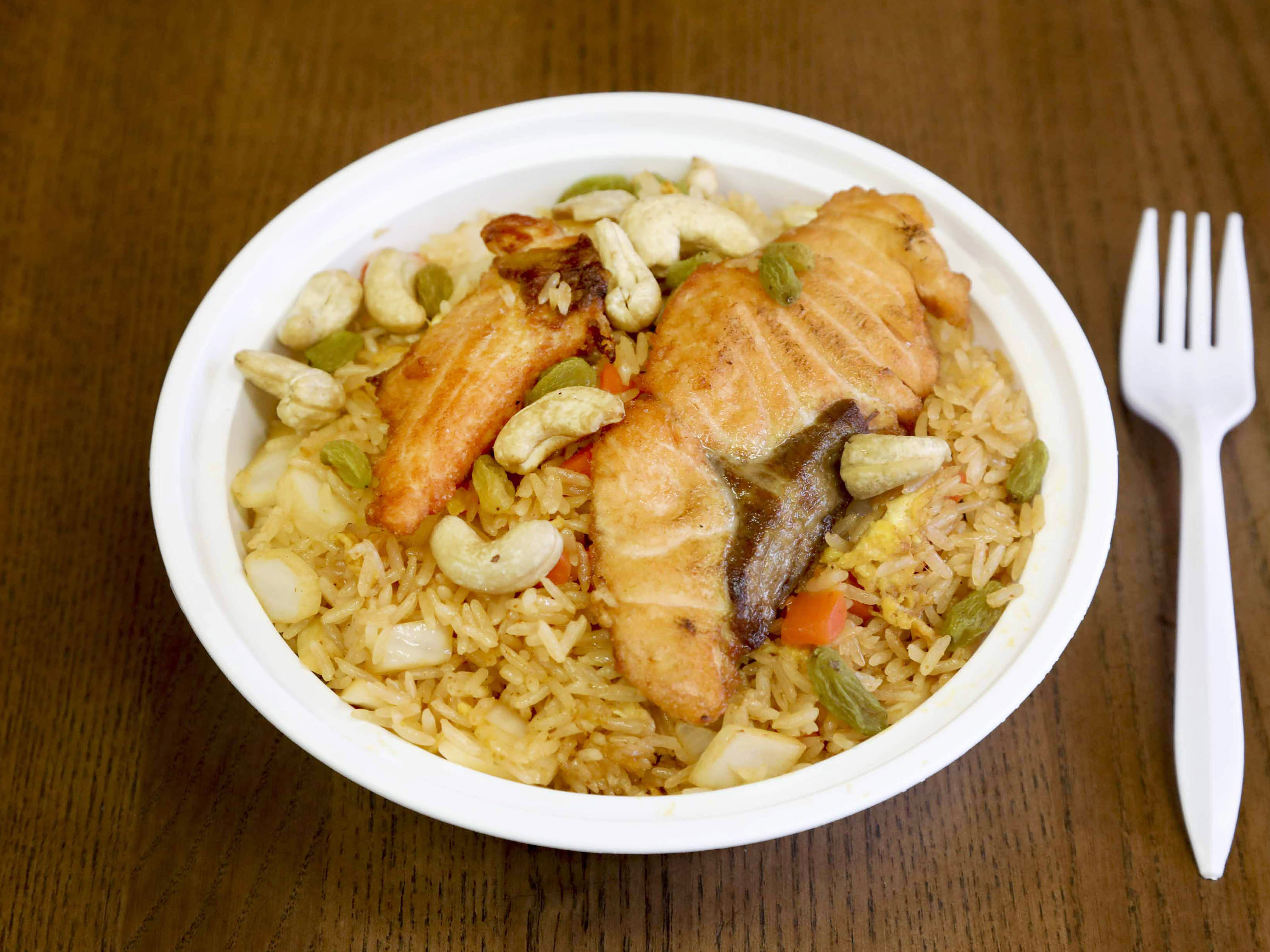 Order 1. Thai Fried Rice food online from China Thai store, Brooklyn on bringmethat.com