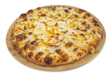 Order Bacon Cheese Fry Pizza food online from Infinitos store, York on bringmethat.com
