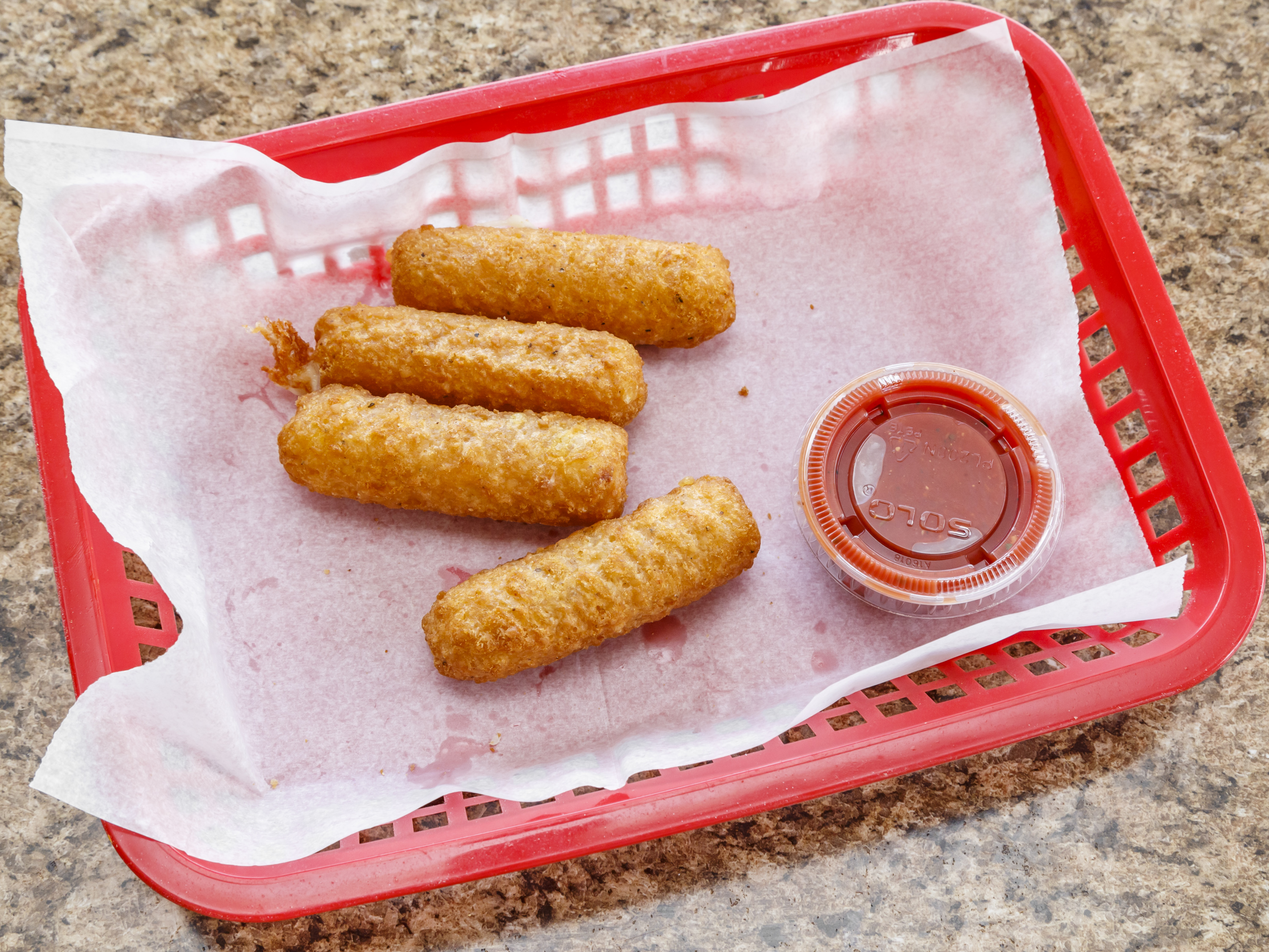 Order 4 Mozzarella Sticks food online from Pizza Palermo store, Crafton on bringmethat.com