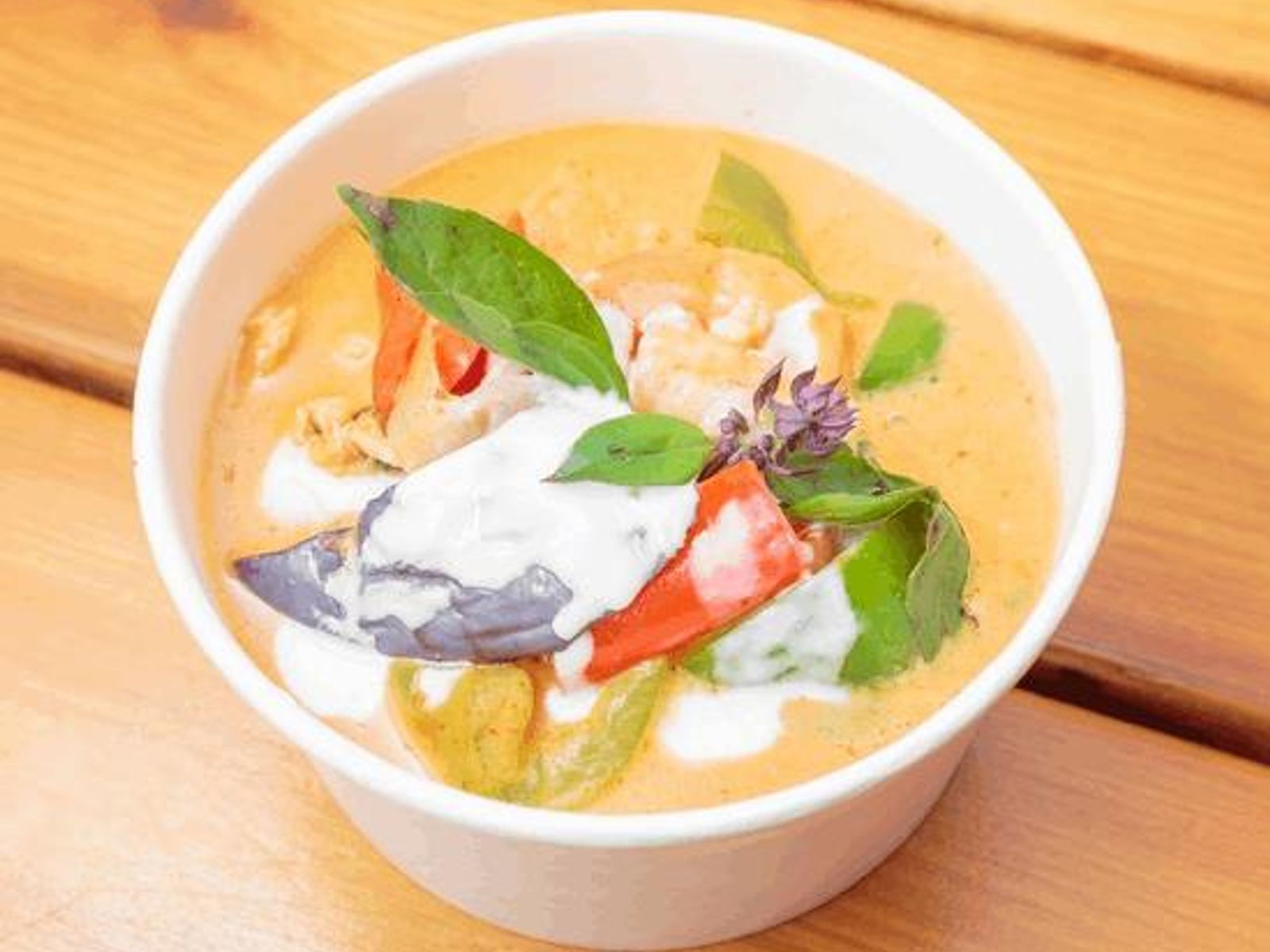 Order Red Curry food online from I Am Thai Eatery store, Vancouver on bringmethat.com
