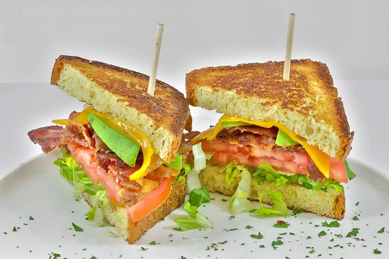 Order BLTA Sandwich food online from Wild Carvery store, Burbank on bringmethat.com