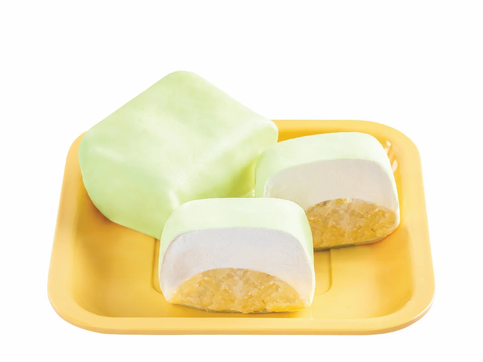 Order D1. Durian Pancakes - 榴蓮班戟 (二件) food online from Sweethoney Dessert store, Artesia on bringmethat.com