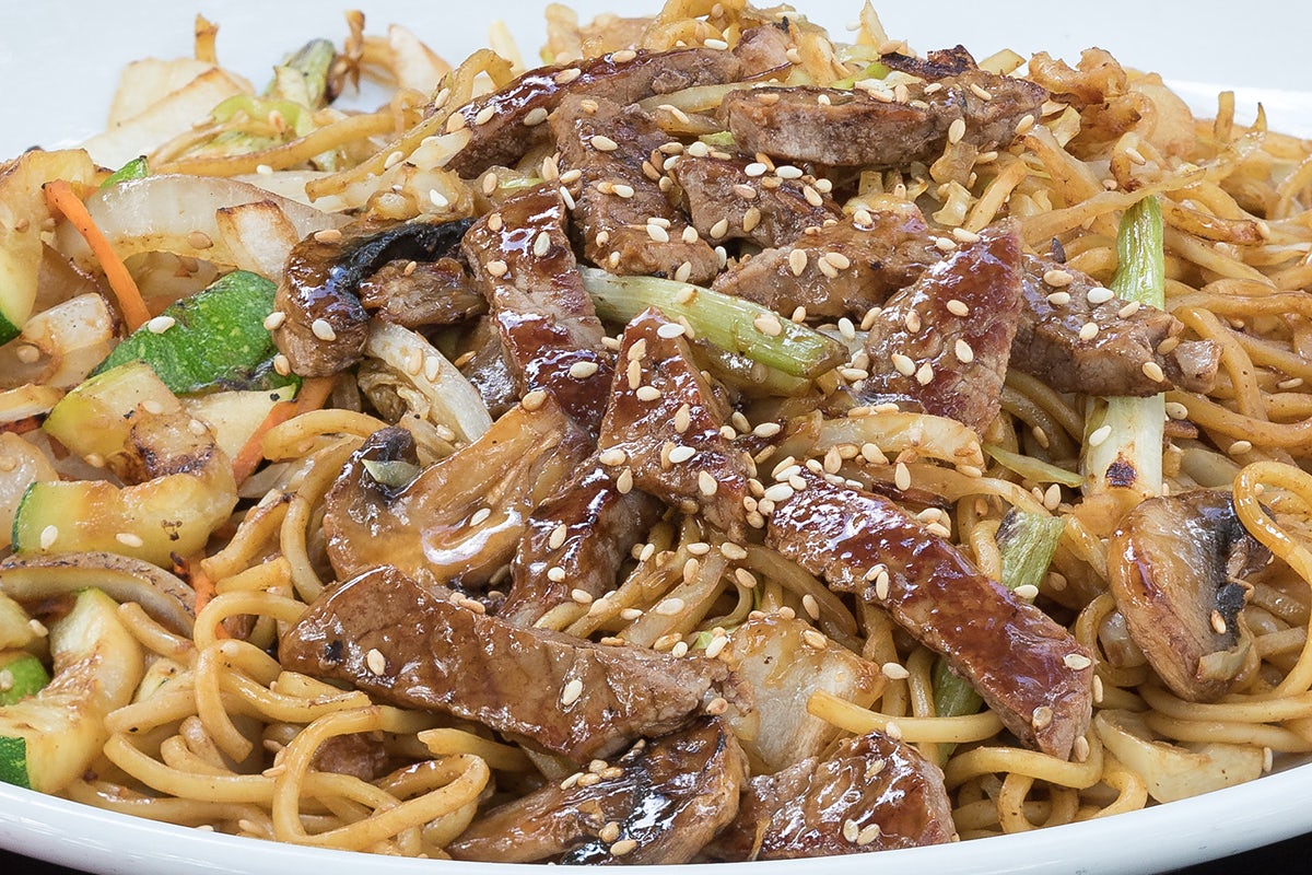 Order STEAK YAKISOBA food online from Benihana of Tokyo store, Burlingame on bringmethat.com