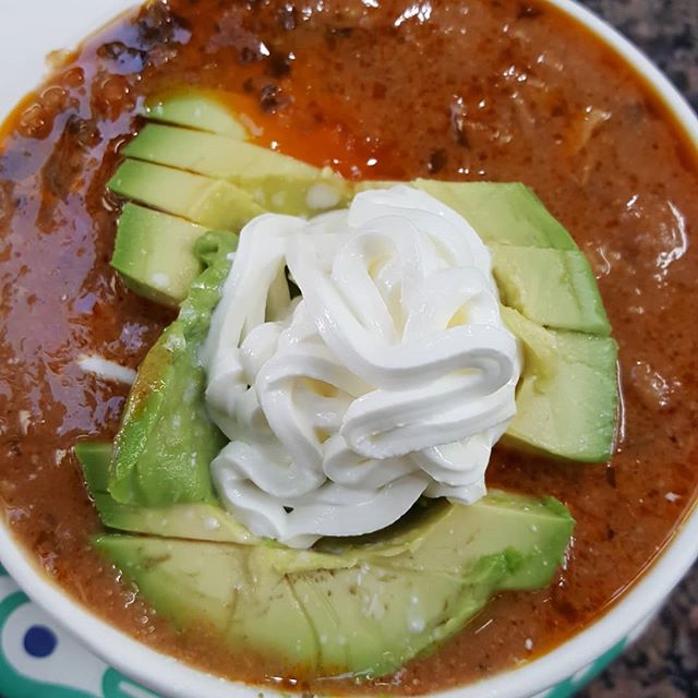 Order 3. Chicken Enchilada Soup  food online from The Bee Hive Market and Deli store, Whittier on bringmethat.com