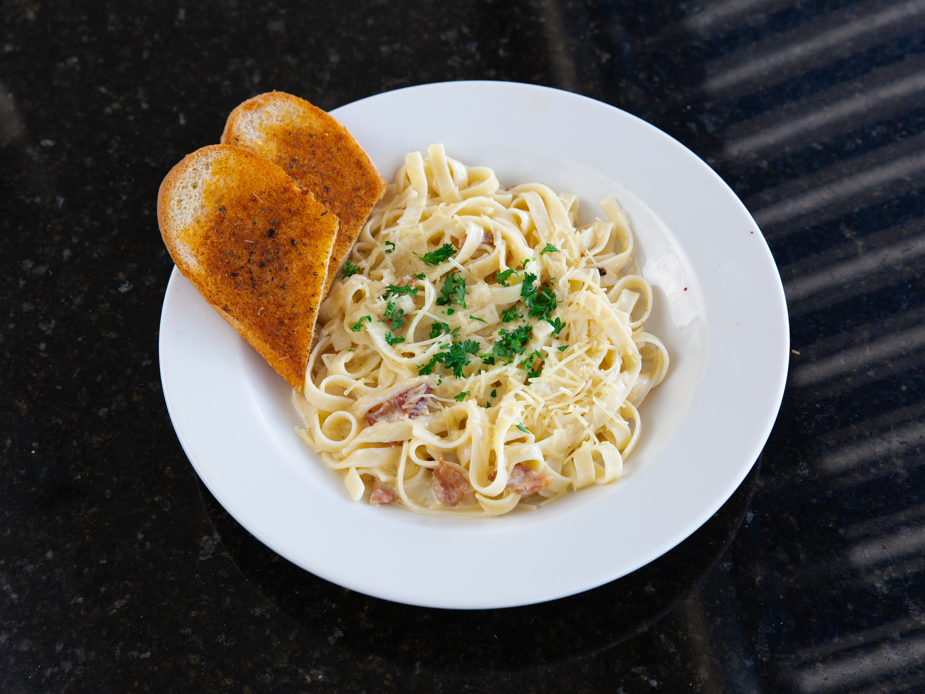 Order Chicken Alfredo food online from Uncle Pete Cafe store, Westminster on bringmethat.com