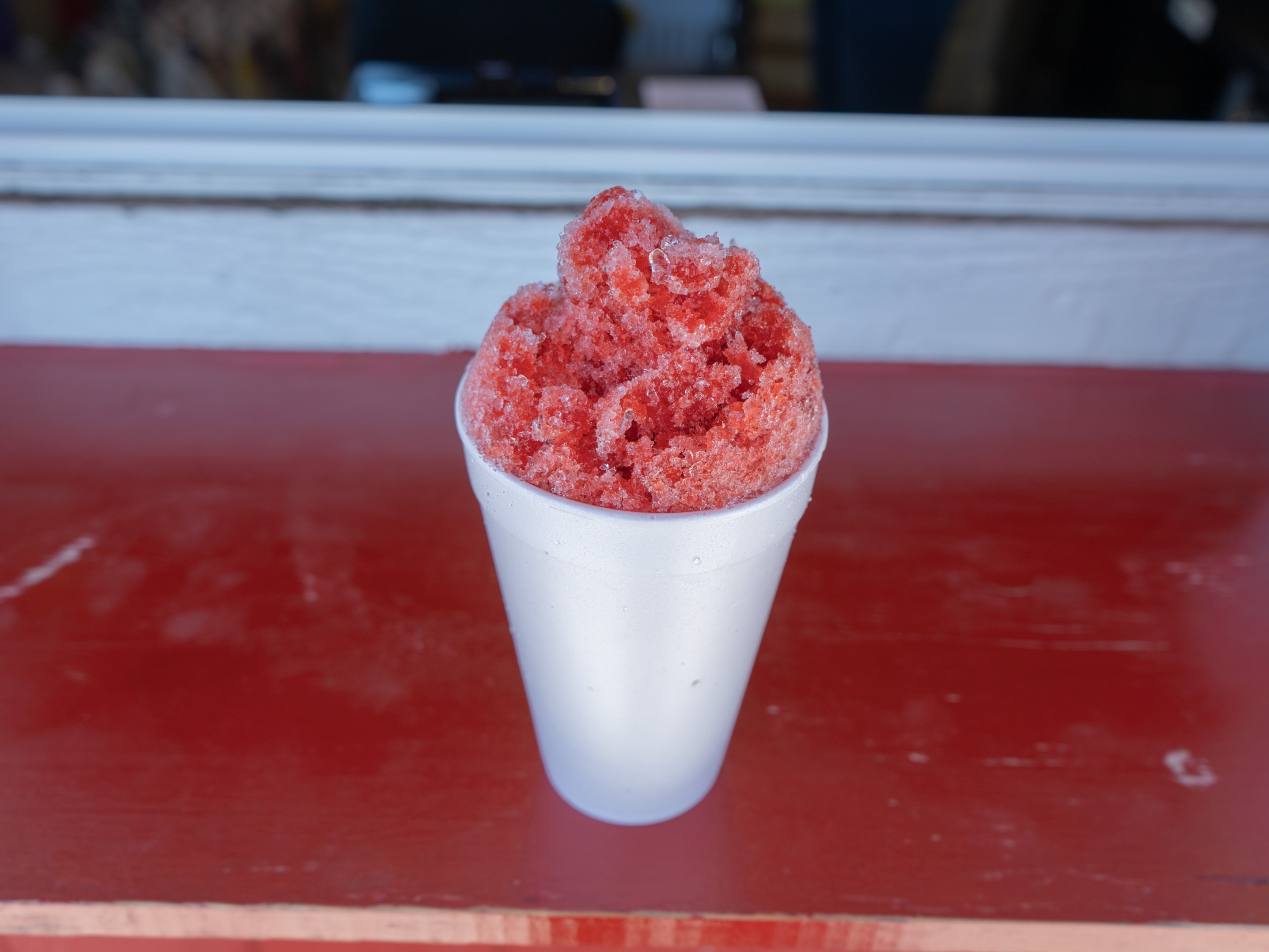 Order Hot Dog and Medium Shaved Ice Combo food online from Seasonal Closing store, Owensboro on bringmethat.com