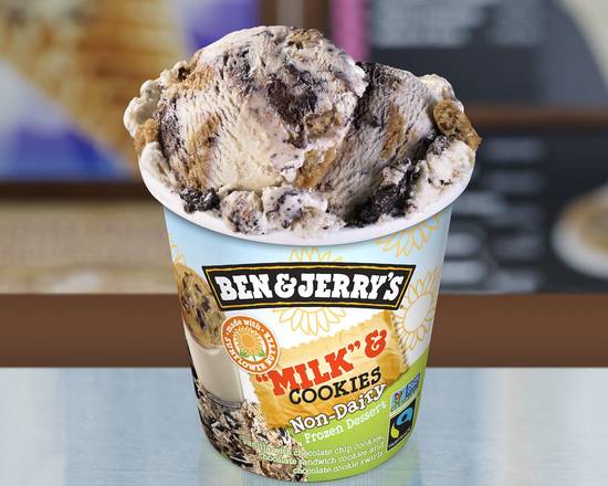 Order "Milk" & Cookies Non-Dairy food online from Ben & Jerry's store, Highland Village on bringmethat.com