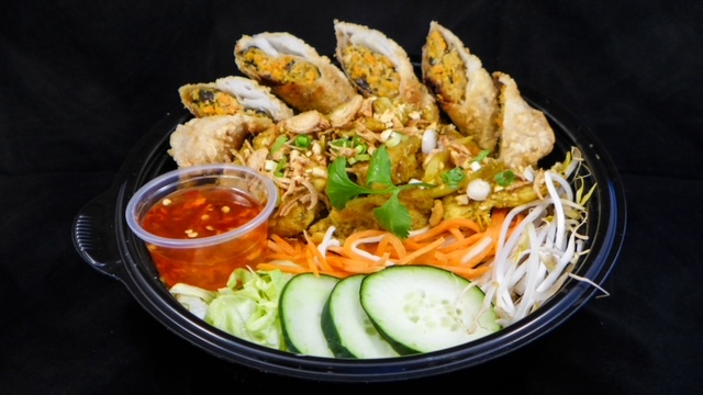 Order Vermicelli Noodles Bowl - Bun food online from Cafe Trang Bistro store, West Jordan on bringmethat.com
