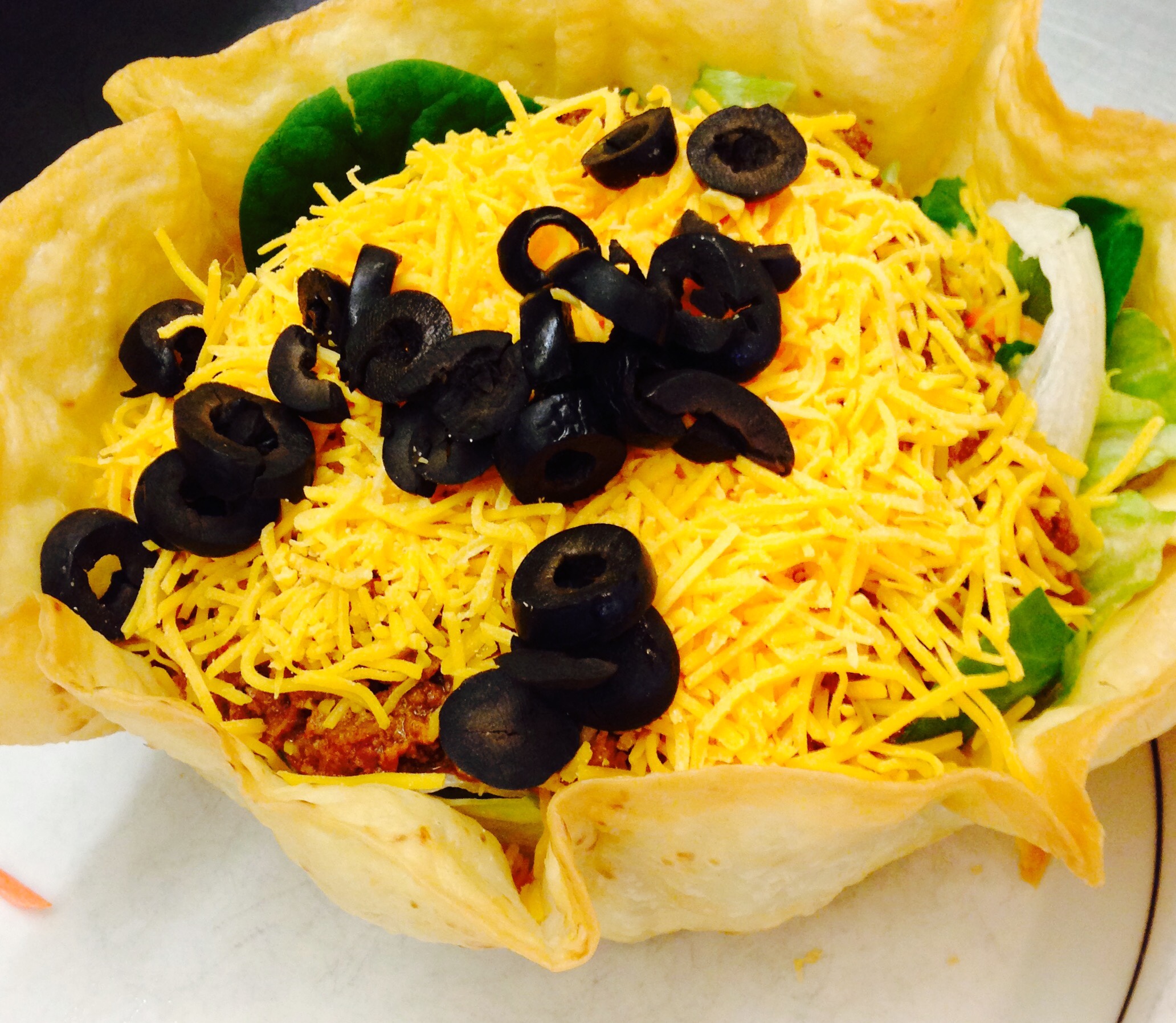 Order Taco Salad food online from Parkway family restaurant store, Madison on bringmethat.com