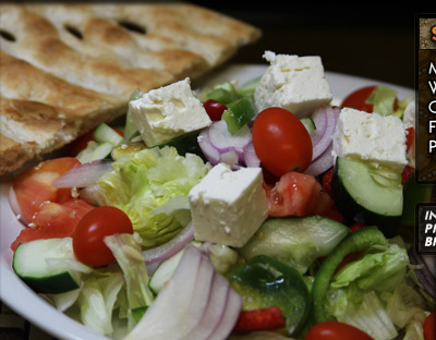 Order S3. Greek Salad food online from Food Corner Kabob House store, Arlington on bringmethat.com