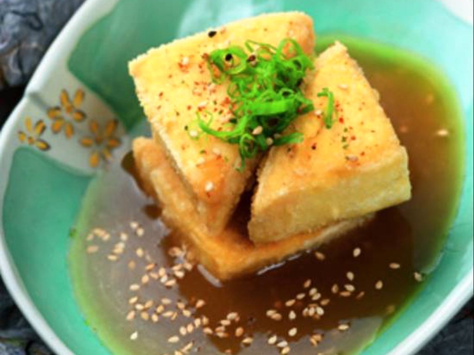 Order Agedashi Tofu food online from The Room Sushi Bar store, Los Angeles on bringmethat.com