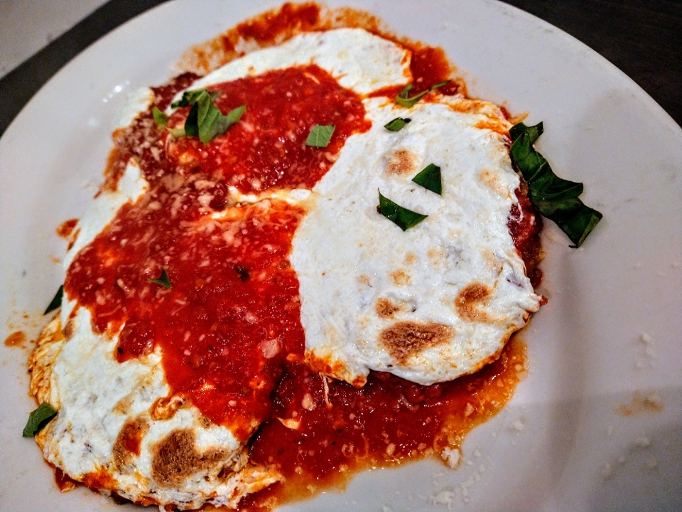 Order Veal Parmesan food online from Hartsdale House Of Pizza store, Hartsdale on bringmethat.com