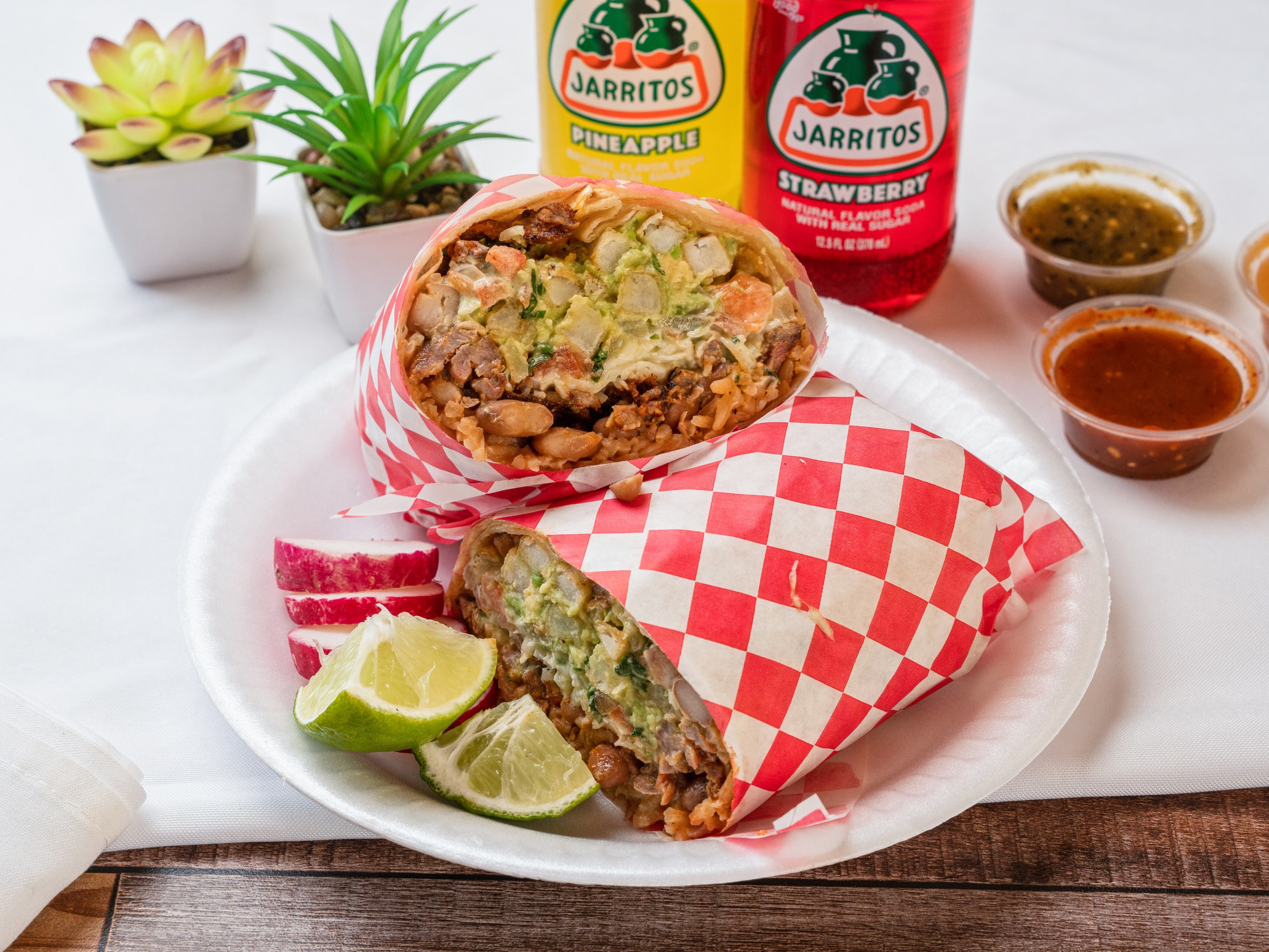 Order Cali Burrito food online from Fuegos Bar And Grill store, Bakersfield on bringmethat.com