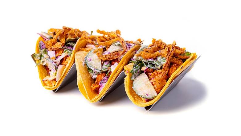 Order *Buffalo Chicken Tacos* food online from The Tap Room store, Bayshore on bringmethat.com