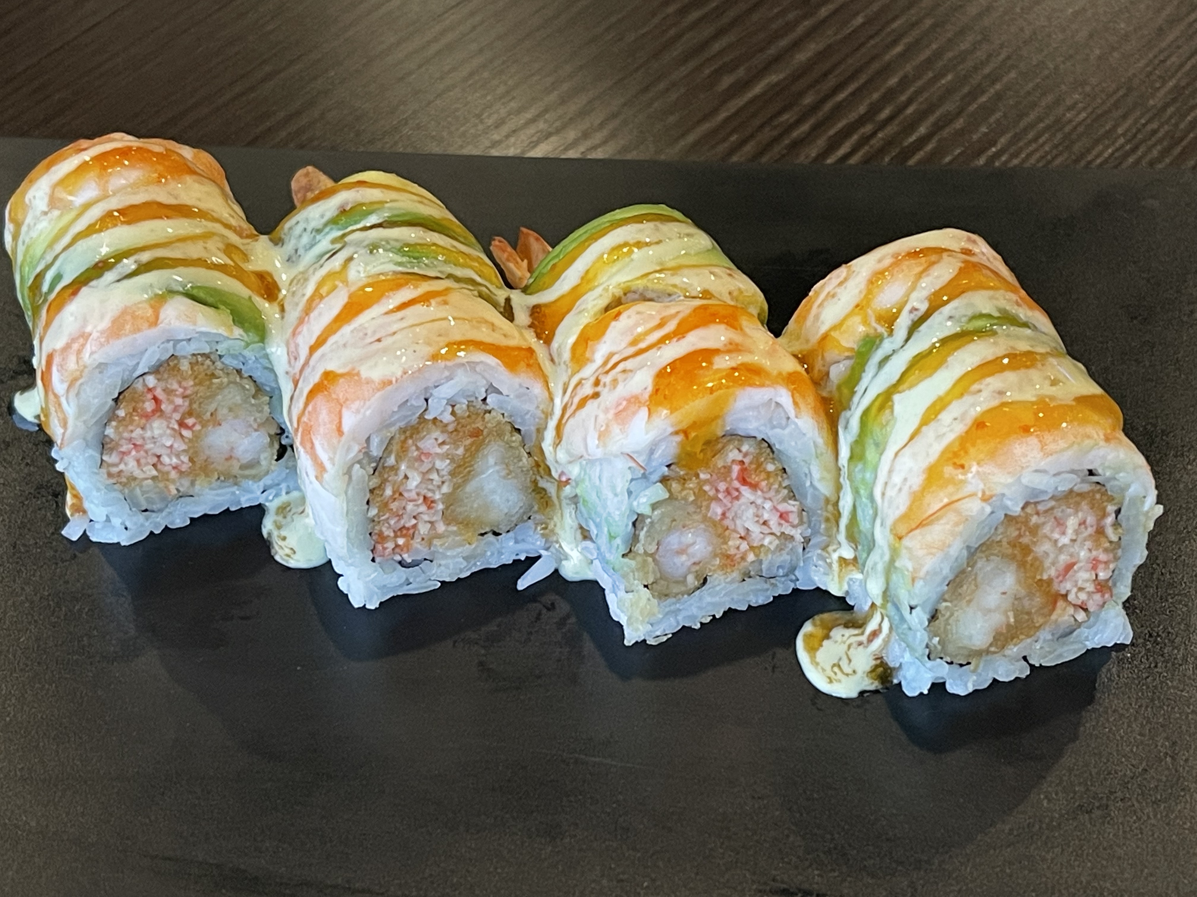 Order 8. Mr. Shrimp  food online from Hachi Sushi store, Loves Park on bringmethat.com