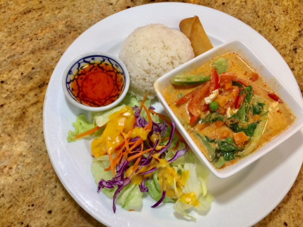 Order Panang Curry Dinner Special food online from Thai Eagle Rox store, Los Angeles on bringmethat.com
