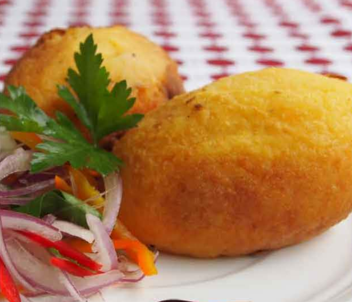 Order Papa Rellena food online from Inca's Grill store, Staten Island on bringmethat.com