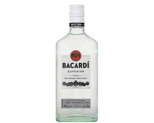 Order Bacardi Superior, 375mL rum (40.0% ABV) food online from Cold Spring Liquor store, Liberty Hill on bringmethat.com