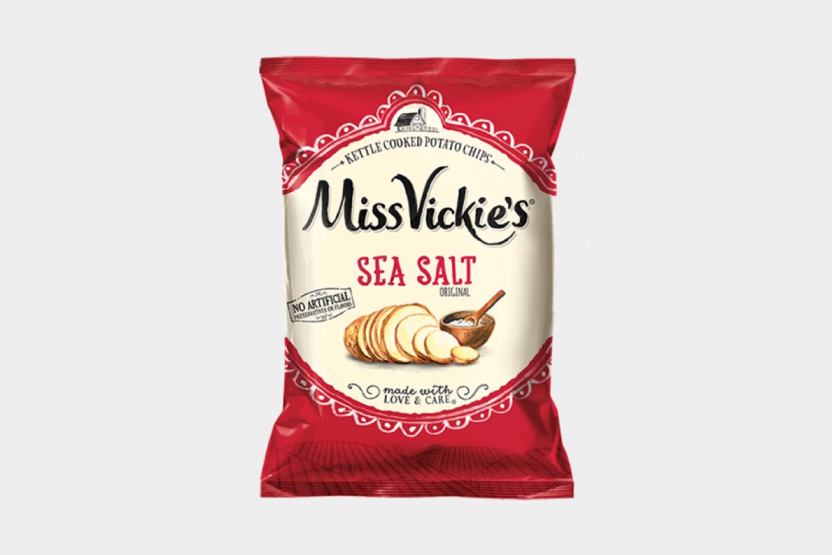 Order MISS VICKIE'S CHIPS - SEA SALT food online from Charleys Cheesesteaks store, Ontario on bringmethat.com