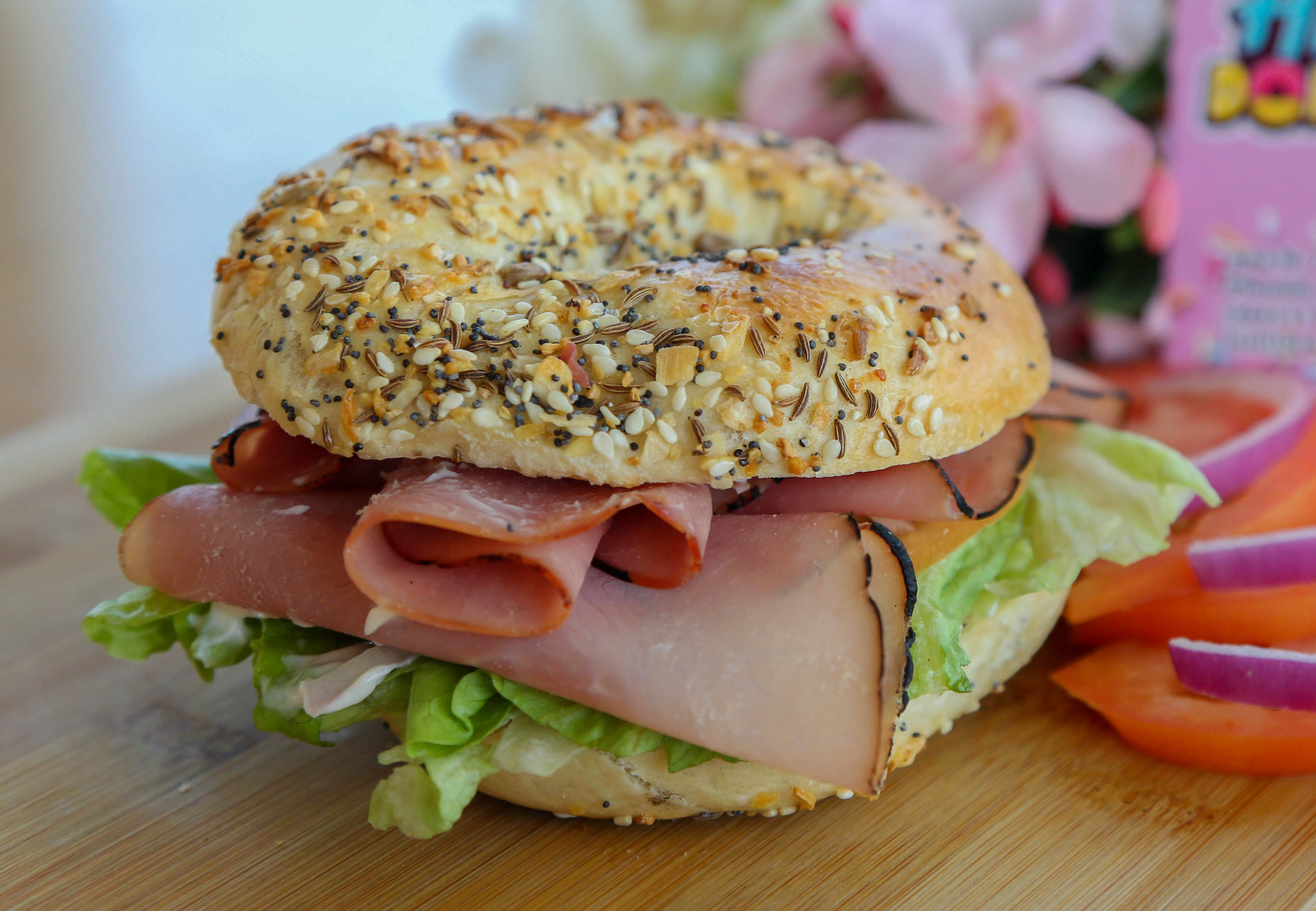 Order Ham Lunch Sandwich food online from Hihi Donuts store, Phoenix on bringmethat.com