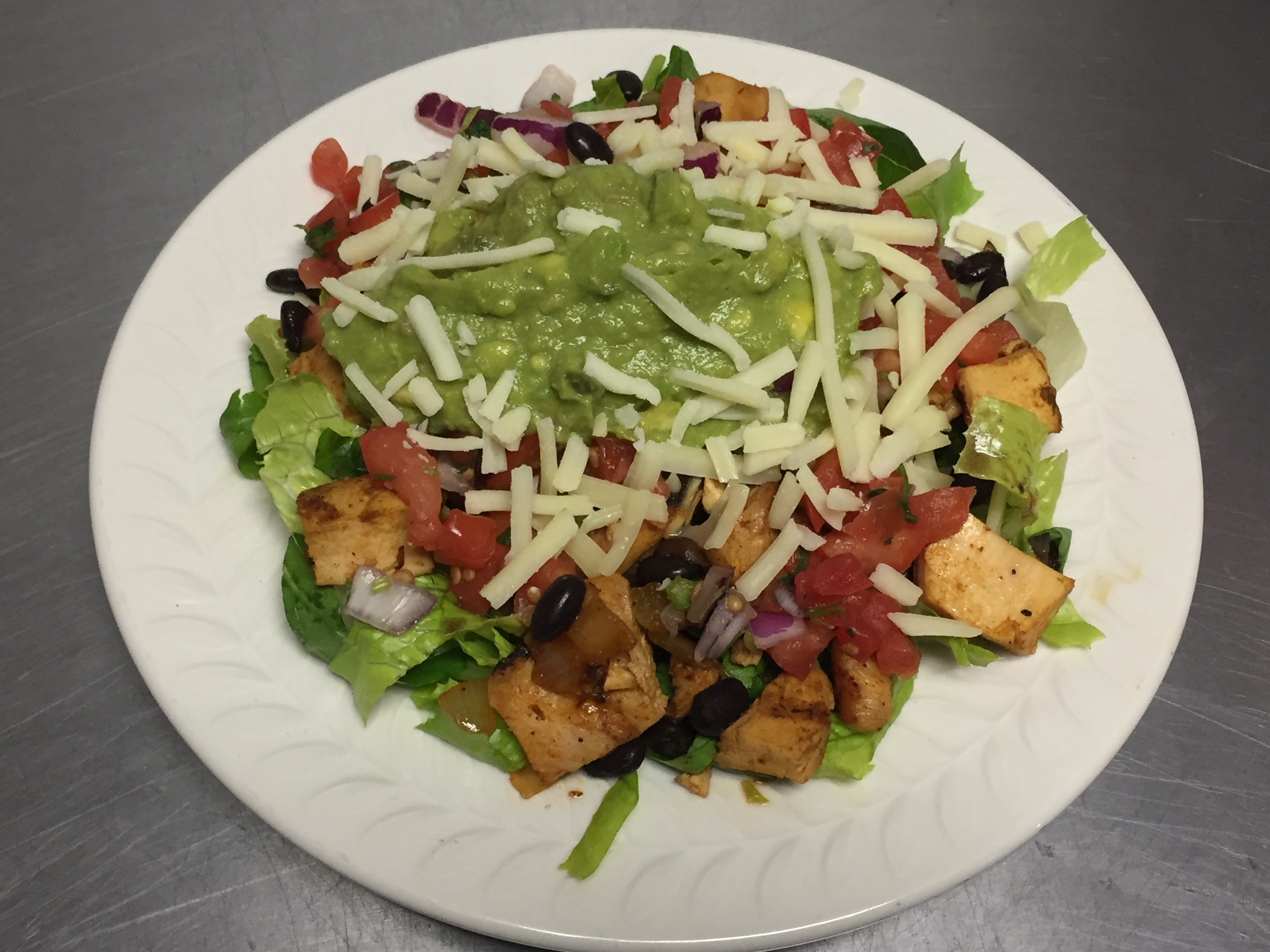 Order Grilled Chicken Salad food online from Habanero cafe mexican grill store, Brooklyn on bringmethat.com