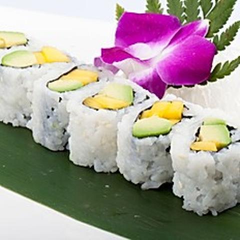 Order Pepper Tuna Avocado Roll food online from Chikara Sushi & Asian Fusion store, Phoenixville on bringmethat.com