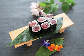 Order Tuna Roll food online from Kumo Sushi store, Plainview on bringmethat.com