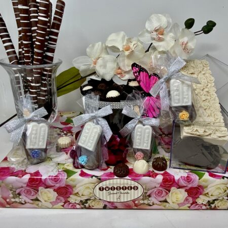 Order Shavuos Gourmet Chocolate Truffle Gift Arrangment food online from Twisted Gourmet Chocolates store, Passaic on bringmethat.com