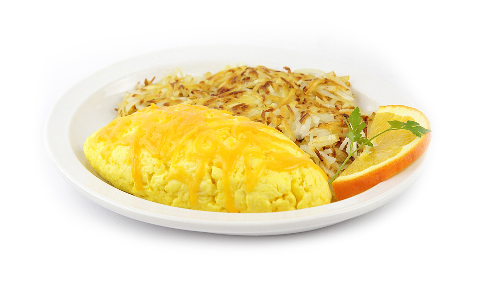 Order Cheese Omelette food online from Matty's Grill & Pancake House store, Shorewood on bringmethat.com