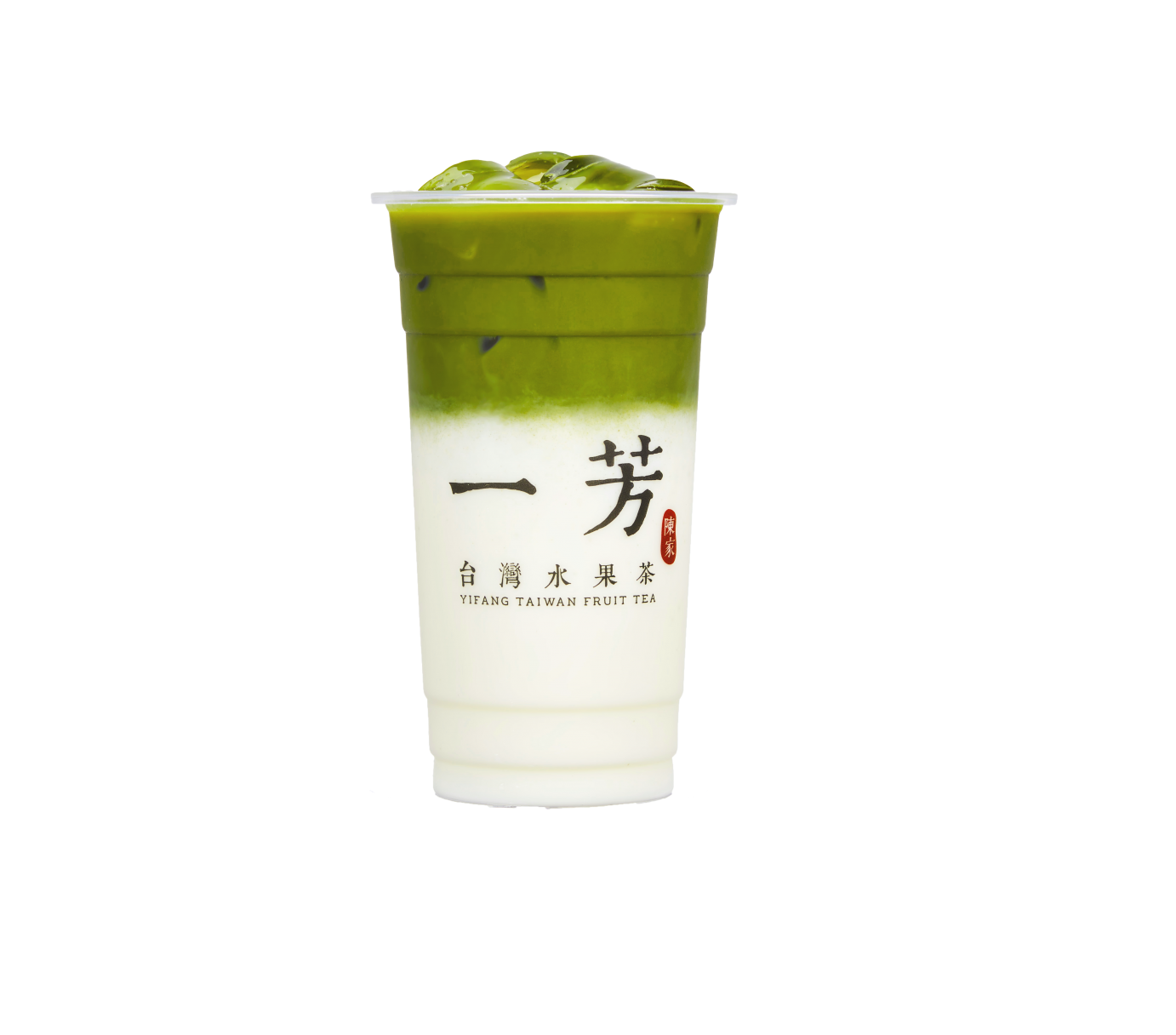 Order Kyoto Uji Matcha Latte / 京都宇治抹茶鮮奶 food online from Yifang Taiwan Fruit Tea store, San Francisco on bringmethat.com