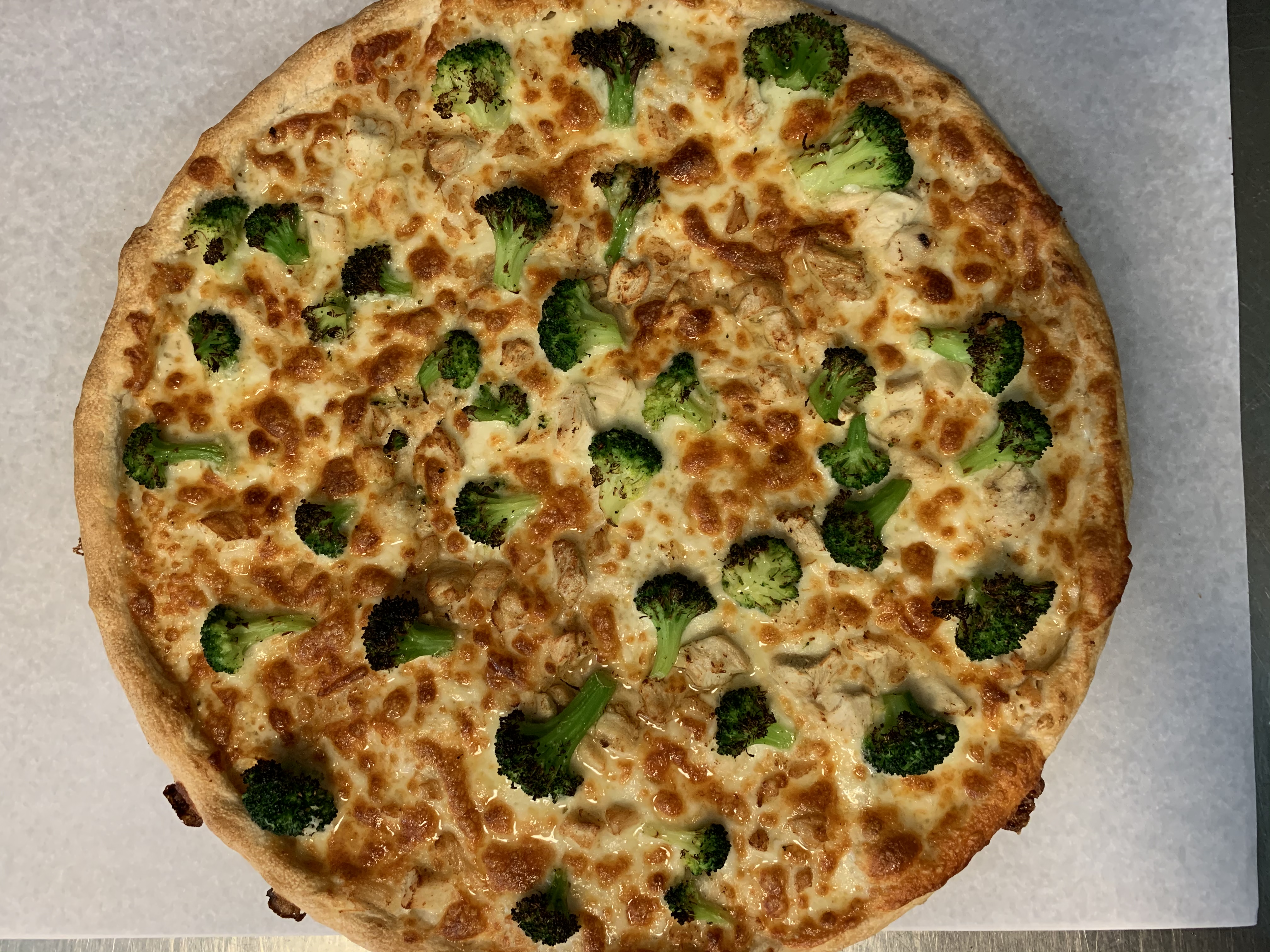 Order Spincolli Pizza food online from Gregory House Of Pizza store, Belmont on bringmethat.com