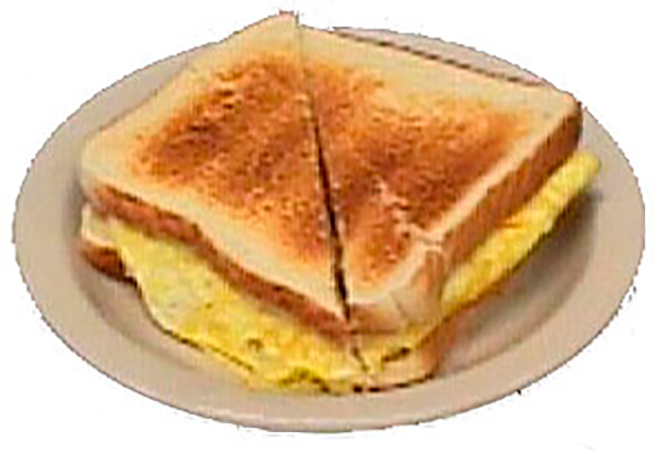 Order Egg Sandwich food online from Carolina's Diner store, Greensboro on bringmethat.com