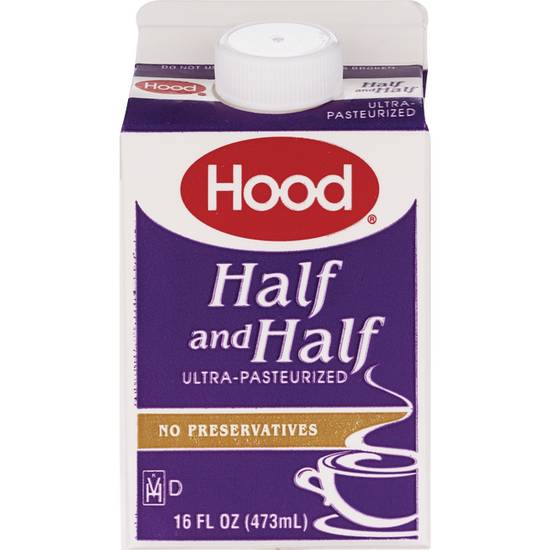 Order Hood Half&Half Ultra-Pasturized (1 Pint) food online from CVS store, SAN ANTONIO on bringmethat.com