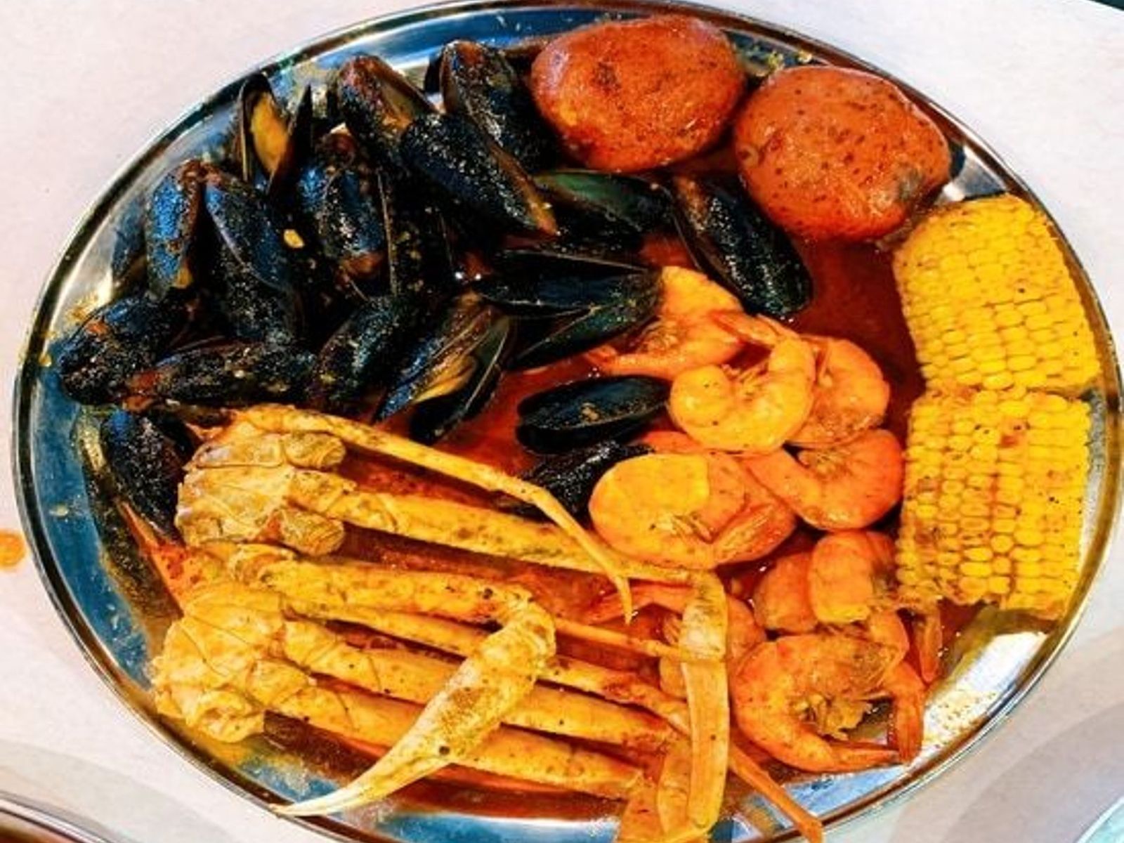 Order Combo A food online from Juicy Seafood store, Clarksville on bringmethat.com