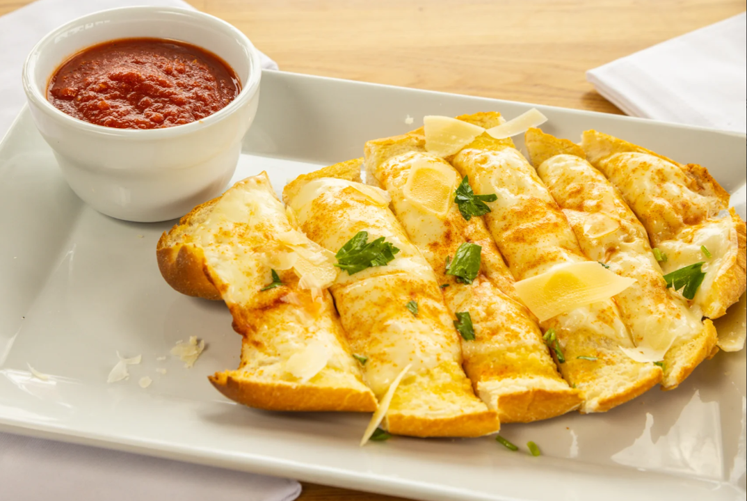 Order Garlic Cheese bread food online from Pietro's Bakery & Cafe store, Frisco on bringmethat.com