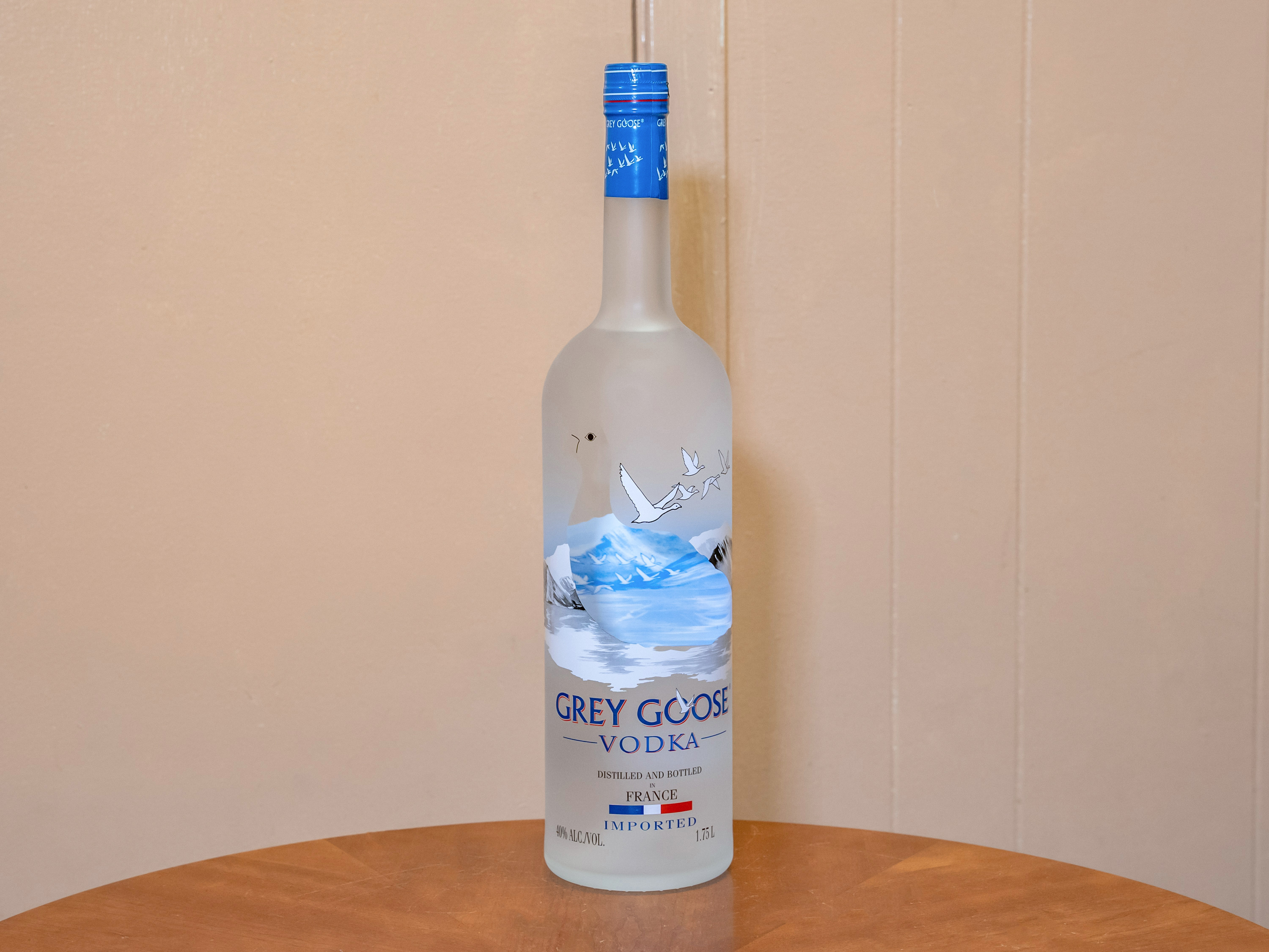 Order Grey Goose, 1.75 Liter Vodka food online from Jose's Wines & Liquors store, Valley Cottage on bringmethat.com