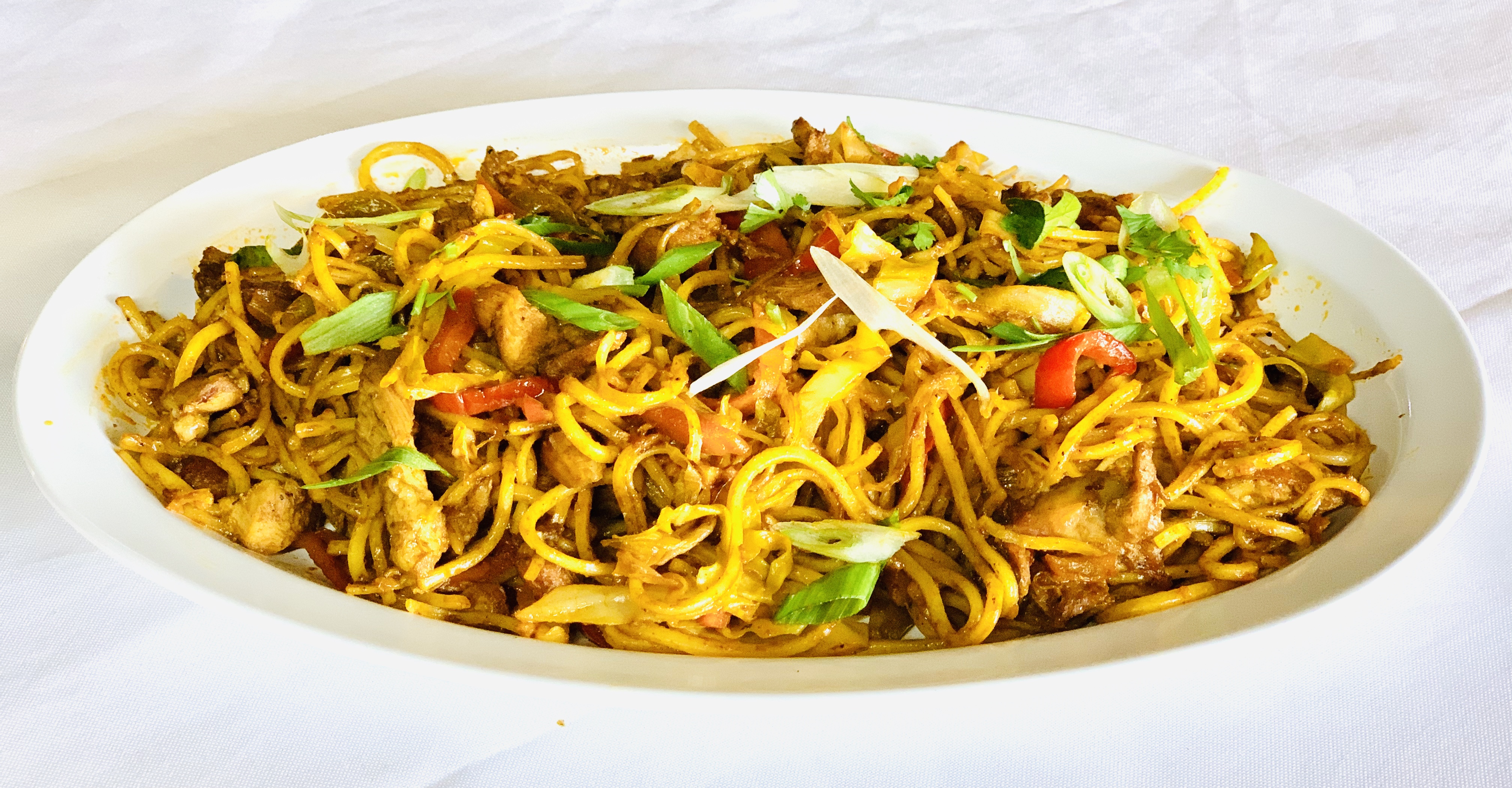 Order Chicken Chowmein food online from Namaste Grill & Bar store, Irving on bringmethat.com