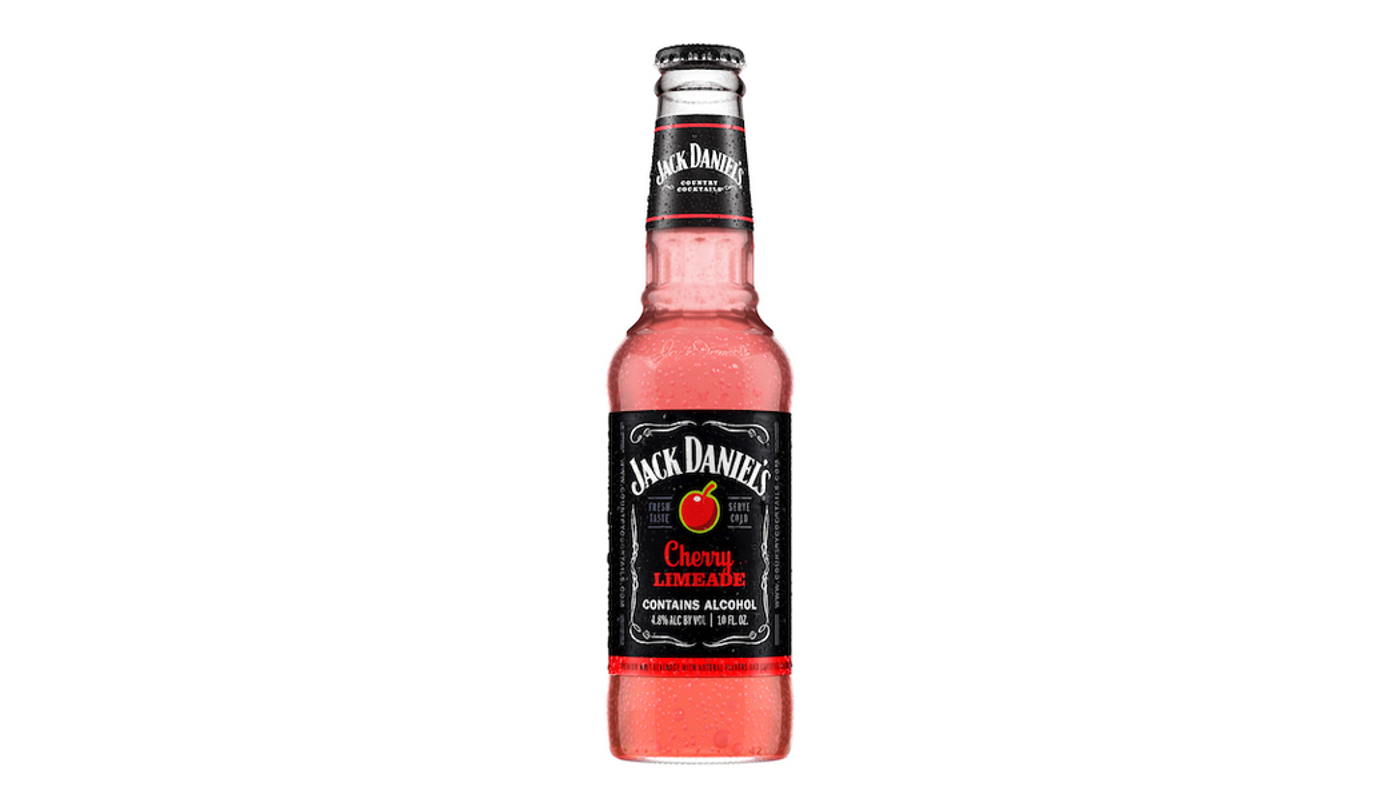 Order Jack Daniel's Country Cocktails Cherry Limeade 4 Pack 10 oz Bottles food online from P & B Liquor & Fine Wine store, Long Beach on bringmethat.com