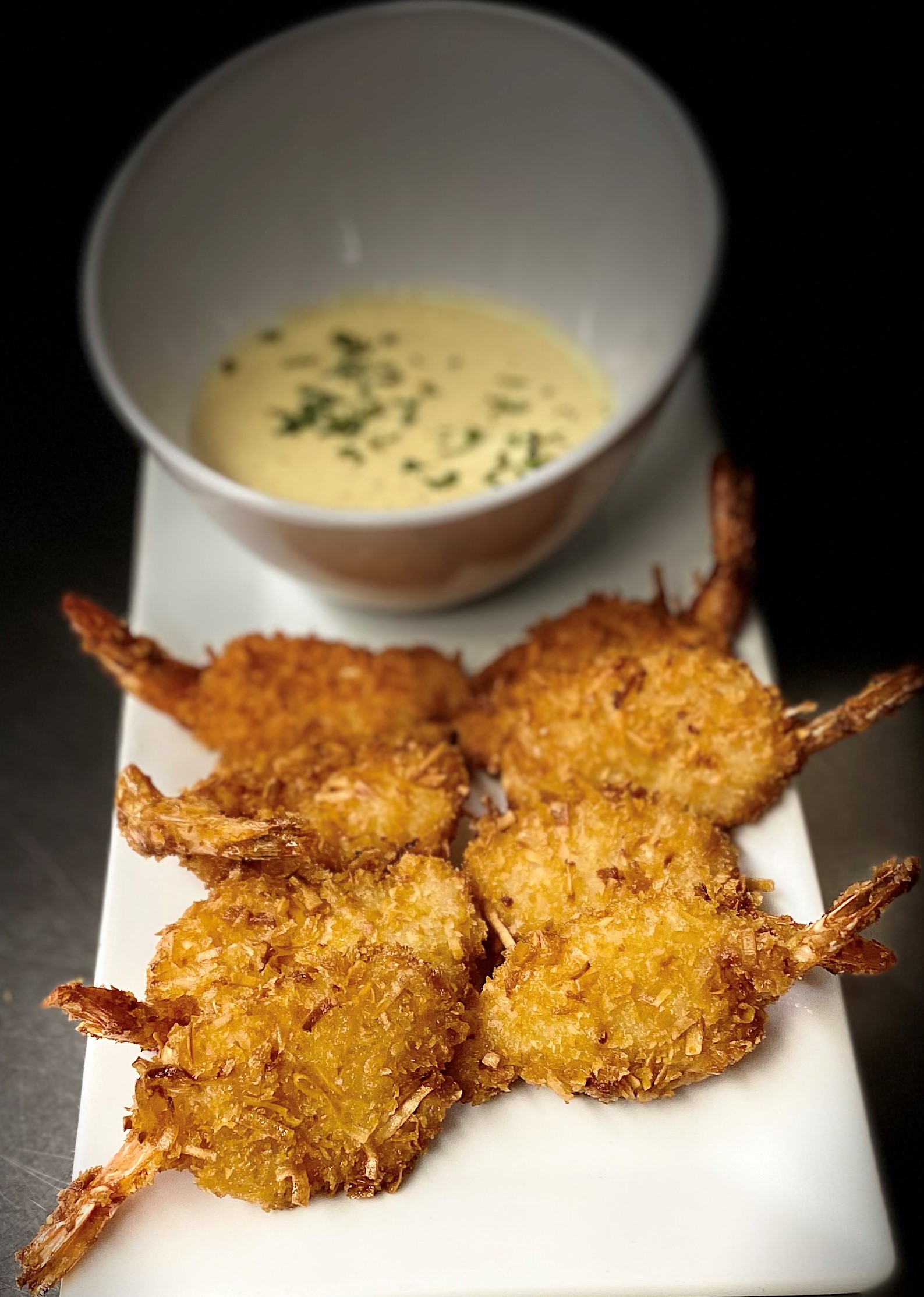 Order Coconut Shrimp food online from Verde Lounge store, Sioux Falls on bringmethat.com