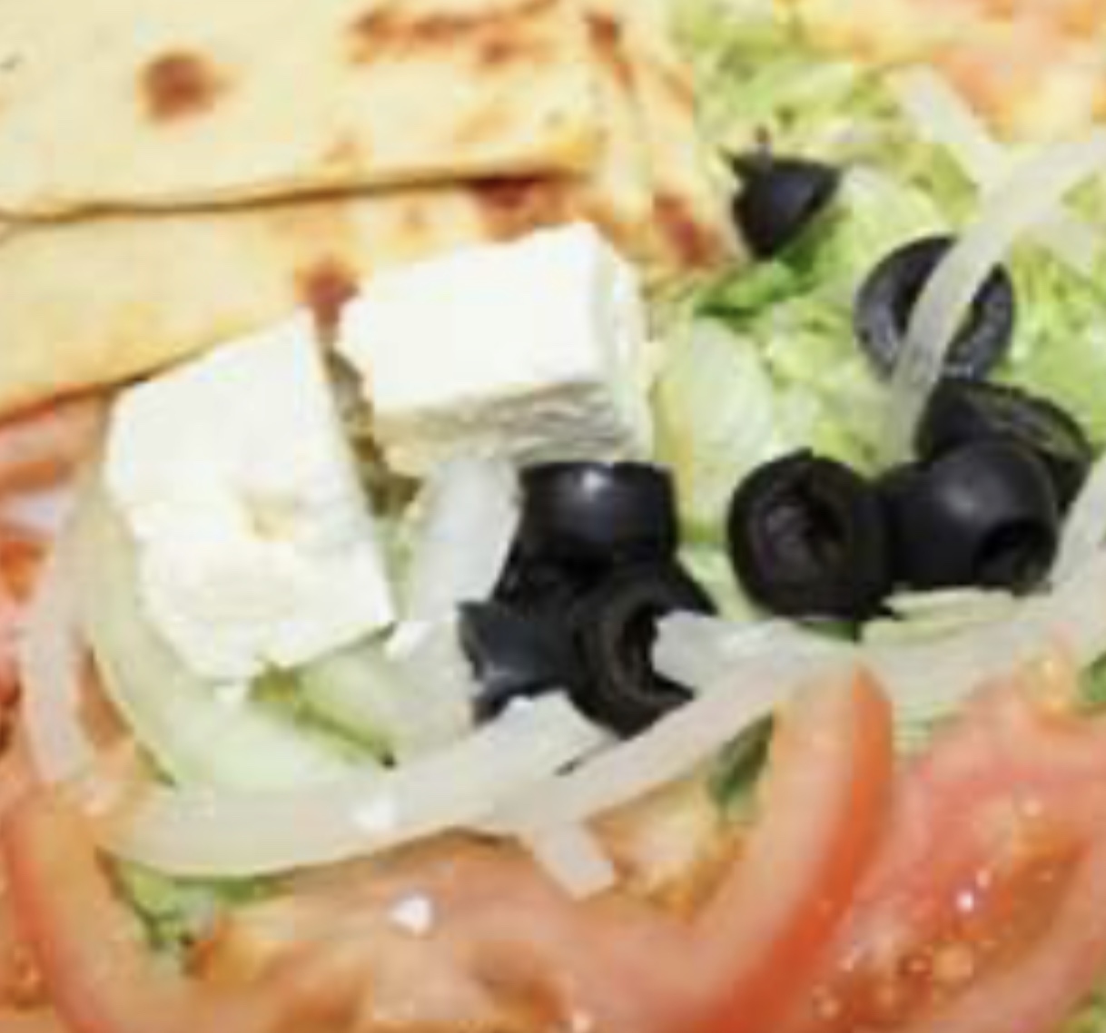 Order Greek Salad food online from It's Greek To Me store, Joplin on bringmethat.com