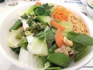Order 6. Steamed Vegetables on Vermicelli food online from Lido Restaurant store, Oklahoma City on bringmethat.com