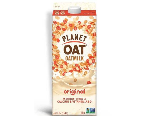 Order Planet Oat Oatmilk (52 oz) food online from Ctown Supermarkets store, Uniondale on bringmethat.com